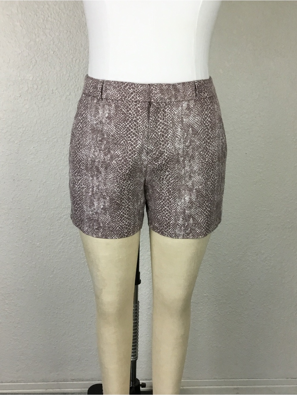 Women's Printed Brown Shorts